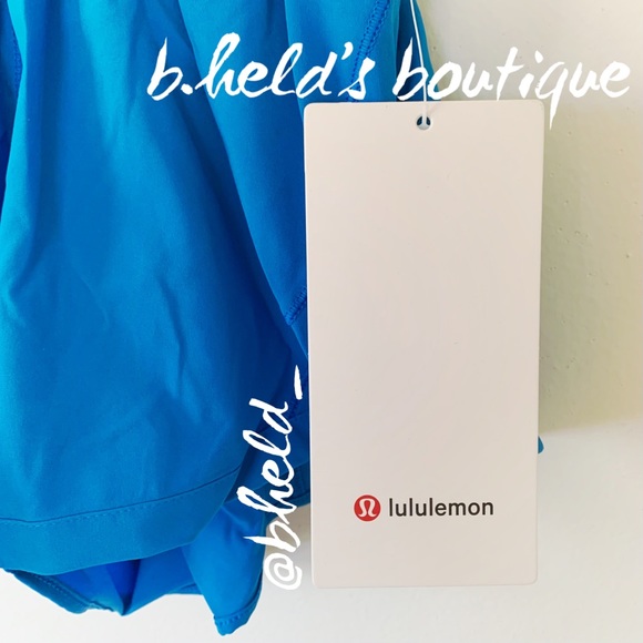 lululemon Track That High-Rise Lined Short 3" in Poolside Blue Size 0 New NWT - Picture 5 of 12